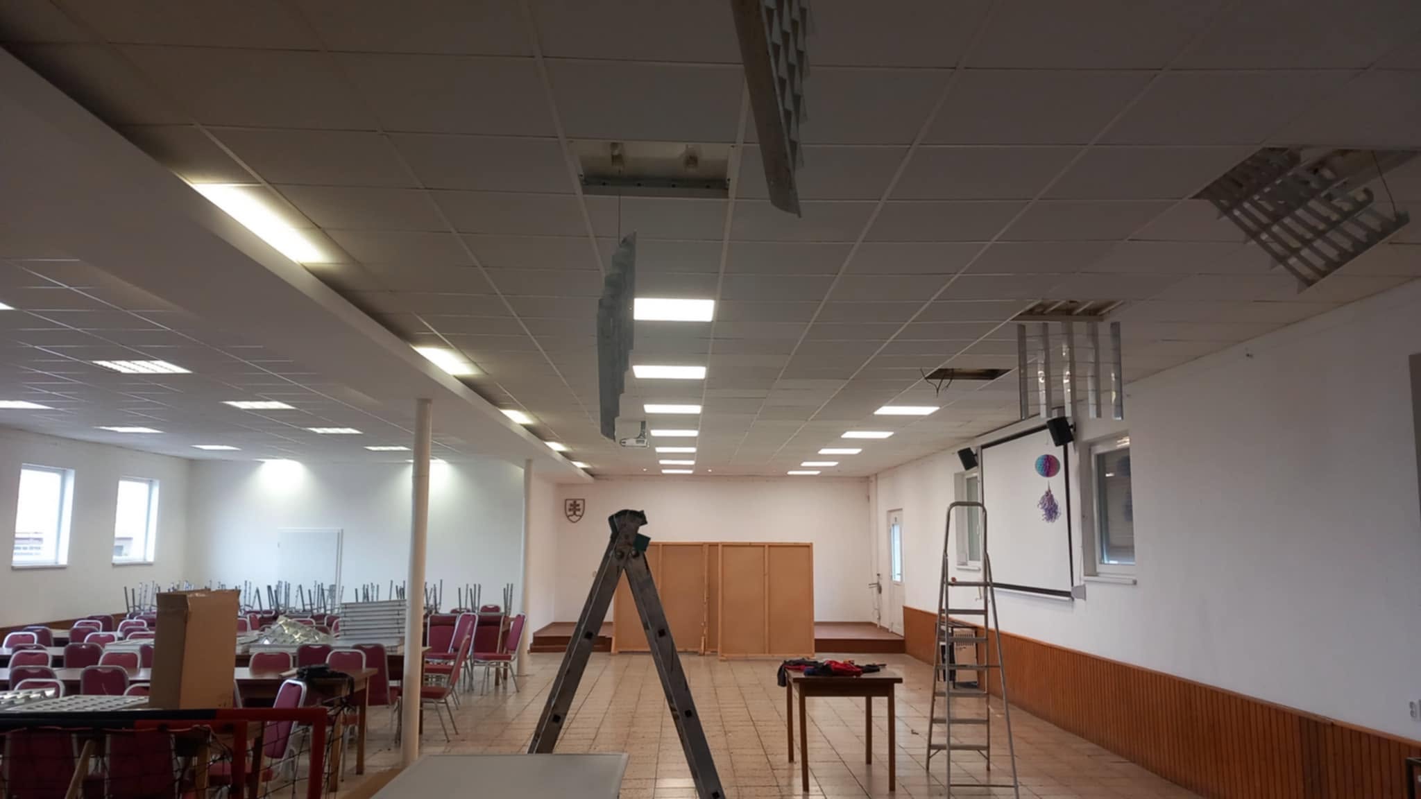 Opravené osvetlenie po servisnom zásahu — Eleplus.sk